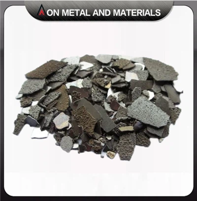 Escamas electrolíticas de manganeso